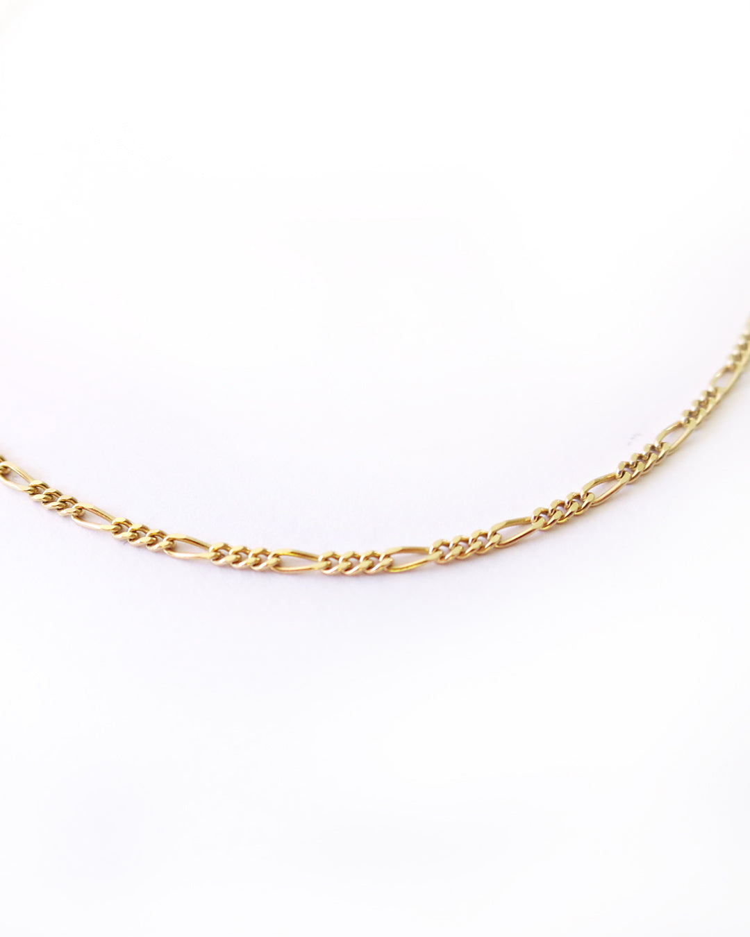 Figaro Necklace - 14k Goud