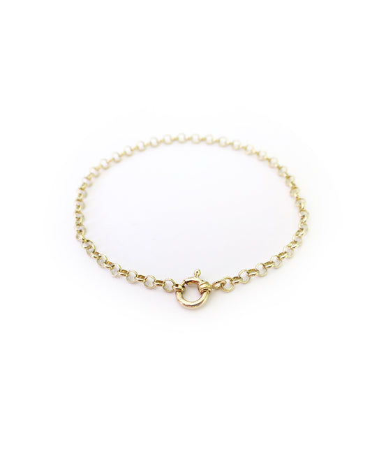 Jasseron Bracelet - 14k goud