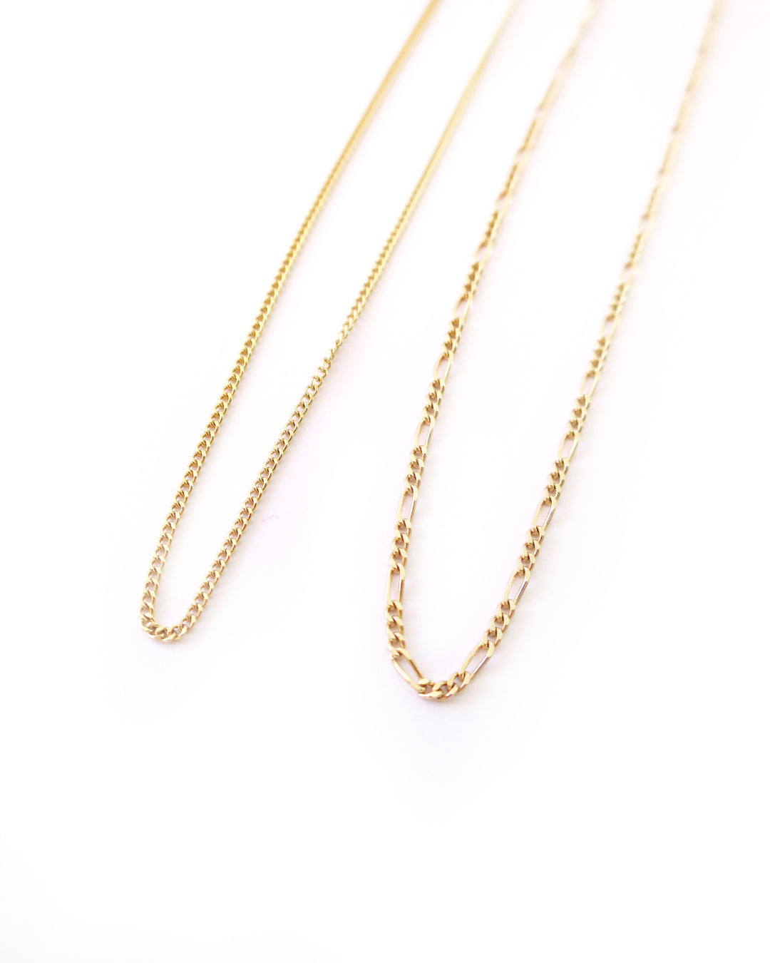 Figaro Necklace - 14k Goud