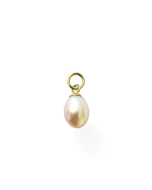 Pearl Charm - 14k goud