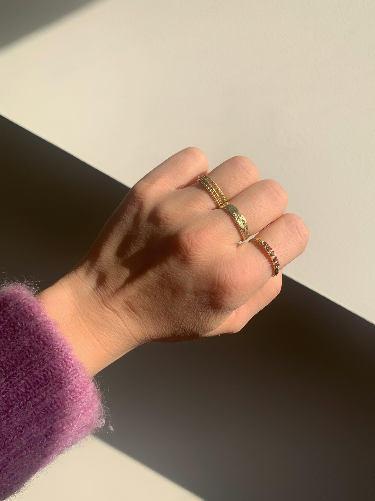 Bubble Ring - 14k Goud