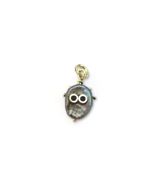 Happy Pearl Charm - 14k Goud