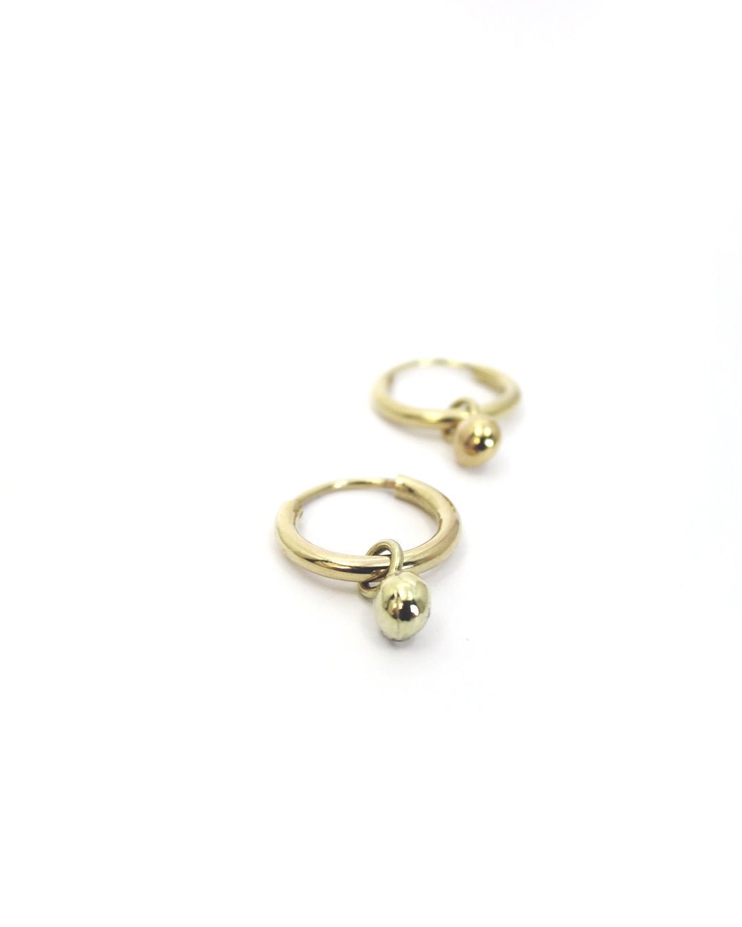 BUBBLE EARRING - Solid gold