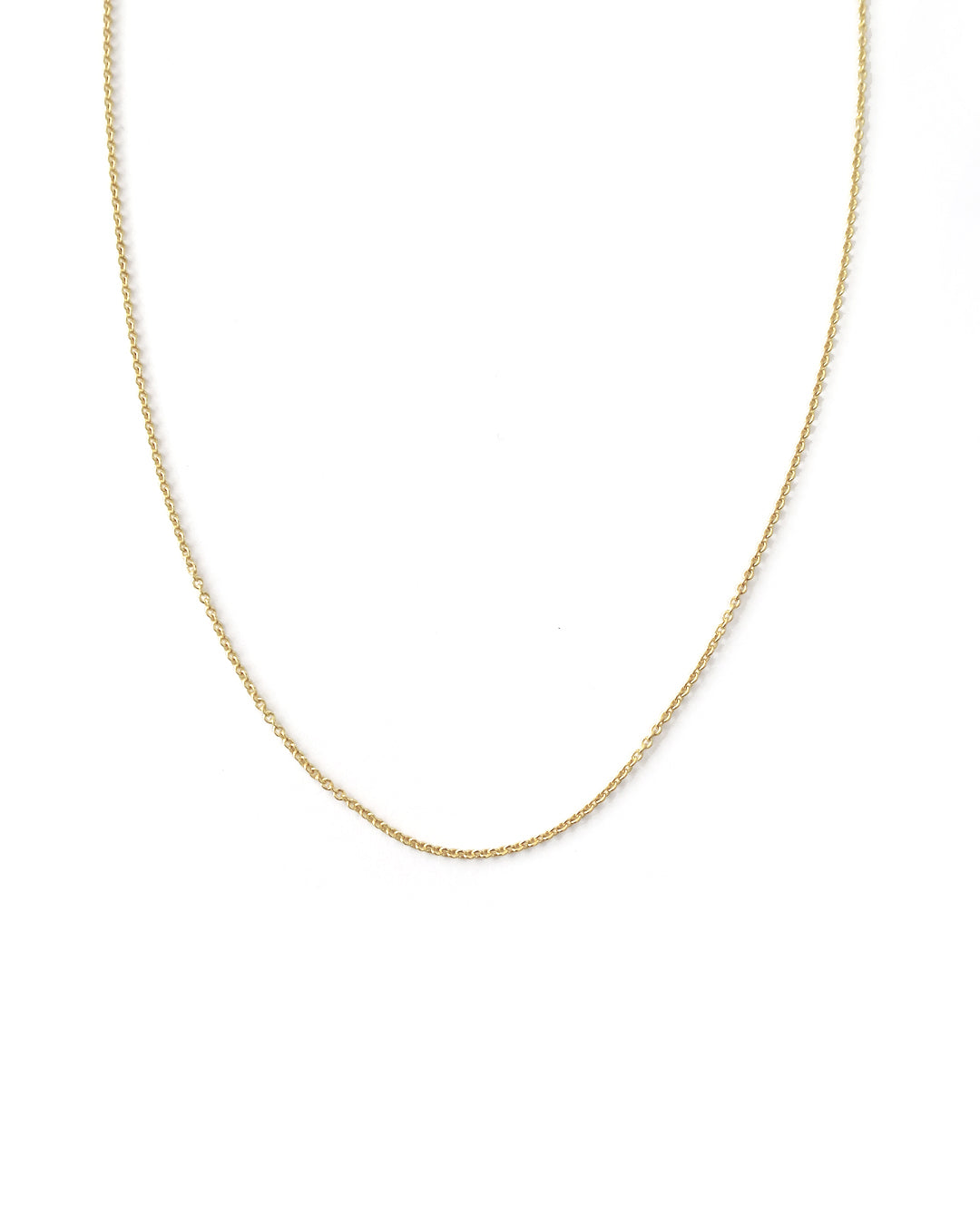 ANCHOR NECKLACE - Solid gold