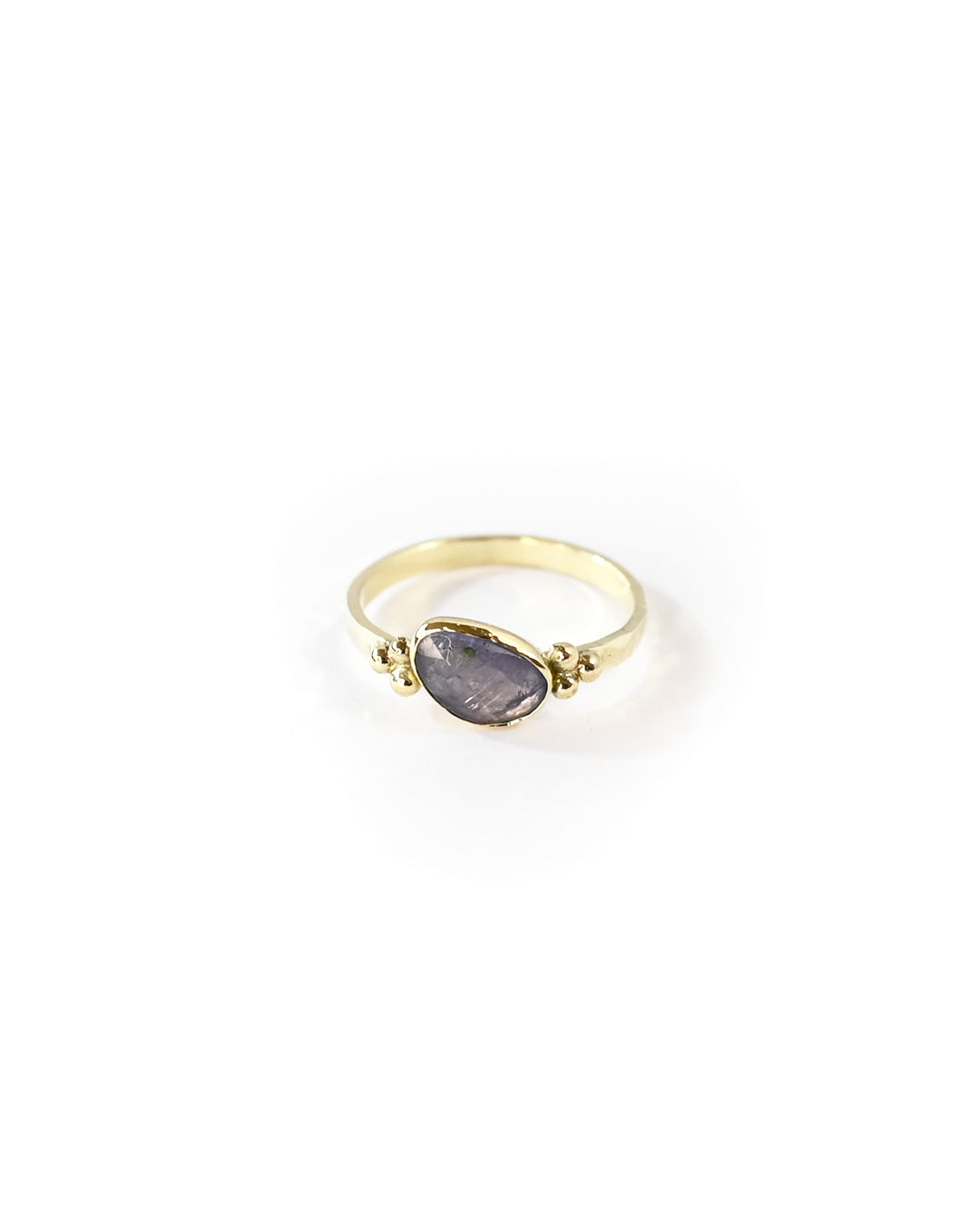 ORGANIC WATER RING - Solid gold