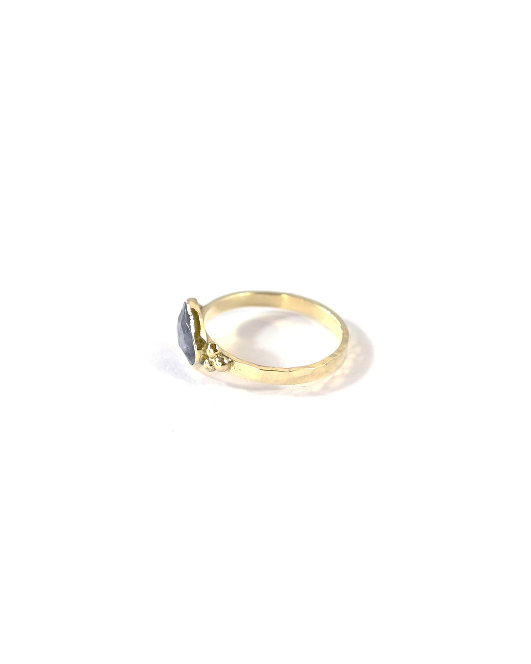 ORGANIC WATER RING - Solid gold