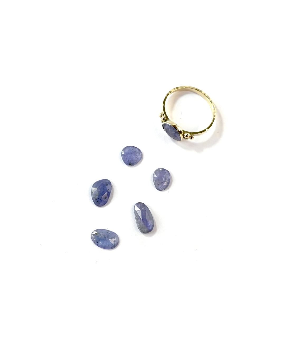 ORGANIC WATER RING - Solid gold