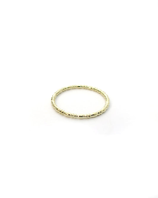 TROS RING -  Solid gold